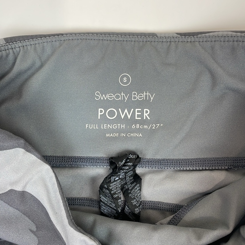 Sweaty Betty Power Camo Print Leggings - Picture 4 of 12
